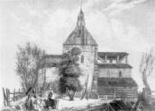 Десятинная церковь в начале XIX в. Рисунок
