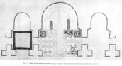 София. Реконструкция мозаичного пола в алтарной части храма