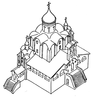 Церковь Василия на Горке. Реконструкция