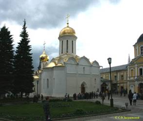 Троицкий собор в Троице-Сергиевой Лавре.
